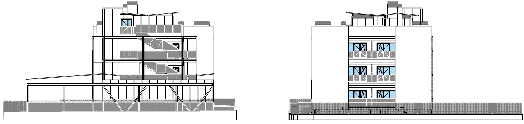 Alzado suroeste y noreste 2