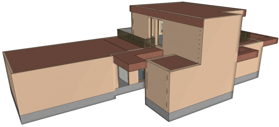 Alzado noreste noroeste