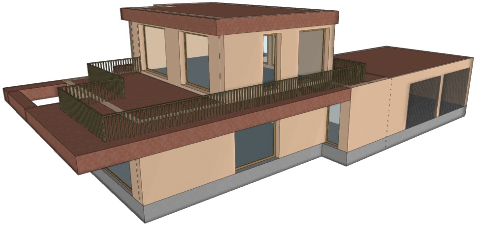 Alzado sureste suroeste